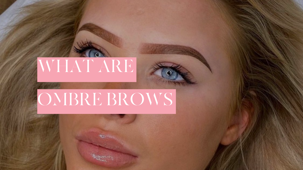 what are ombre brows